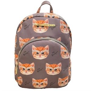 Betsey Johnson Granny cat backpack!